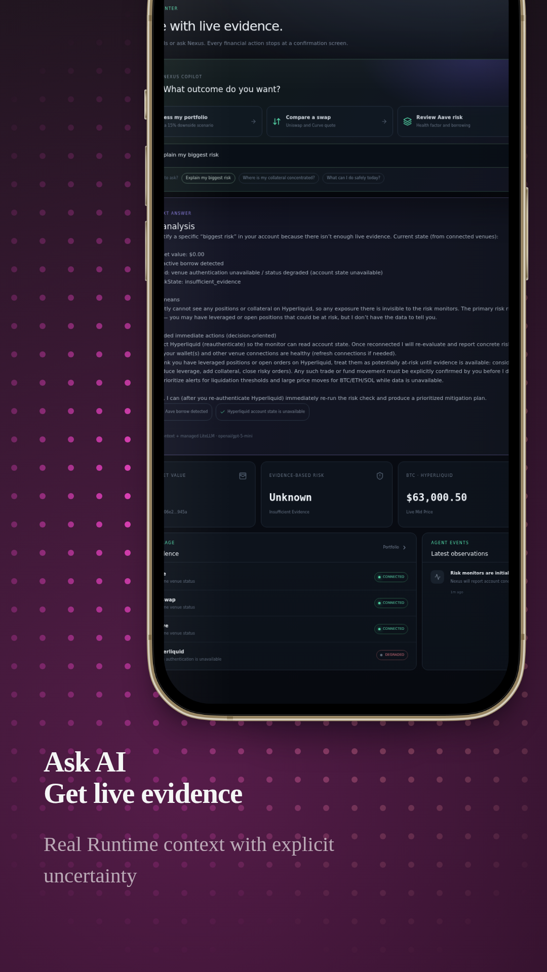 Nexus DeFi AI Terminal 1